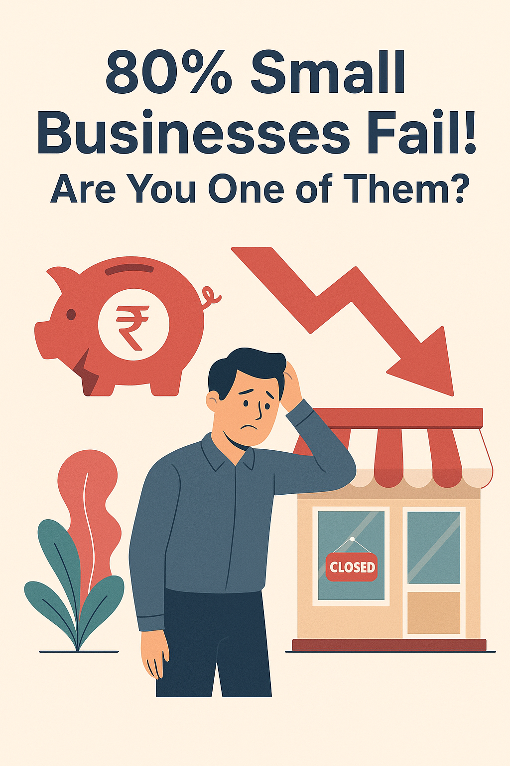 80% Small Businesses Fail! Are You One of Them?